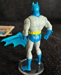 1984 BATMAN • COMPLETE w/VINTAGE COMIC & SPEC • VINTAGE DC SUPER POWERS