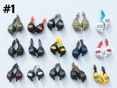 GLOVES LOT #1: 15 Pairs of Marauders Task Force 1:18 Armored Gloved Hands