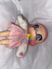 POP MART Molly Peekaboo Molly Series 1:8 Action Figure Cat Pink/White