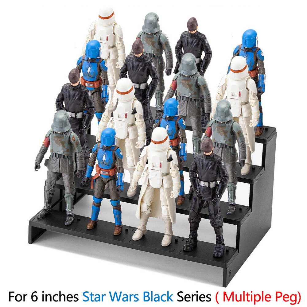 NEW Display Stands BASE Fits 6” STAR WARS BLACK SERIES Figure GIFTS TOYS BLACK