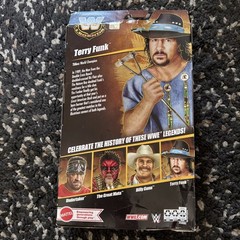 WWE Wrestling Elite Collection Legends Series 27 Terry Funk Box Damage See Pics