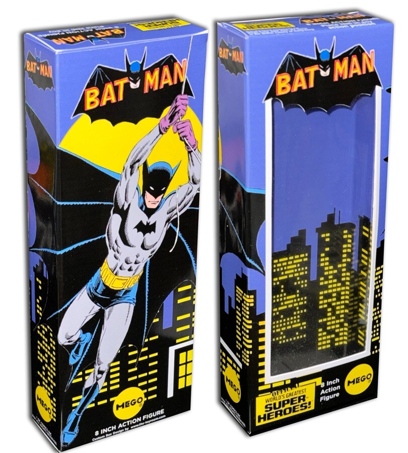 GOLDEN AGE BATMAN BOX for 8″ Mego Action Figure (BOX ONLY!)