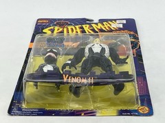 Spider-Man Animated Venom II Action Figure Symbiotic Mask 1995 Minor Card Damage