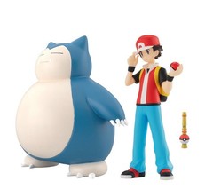 Pokemon Scale World Kanto Red & Snorlax with Poke Flute 1/20 Scale Figure Set