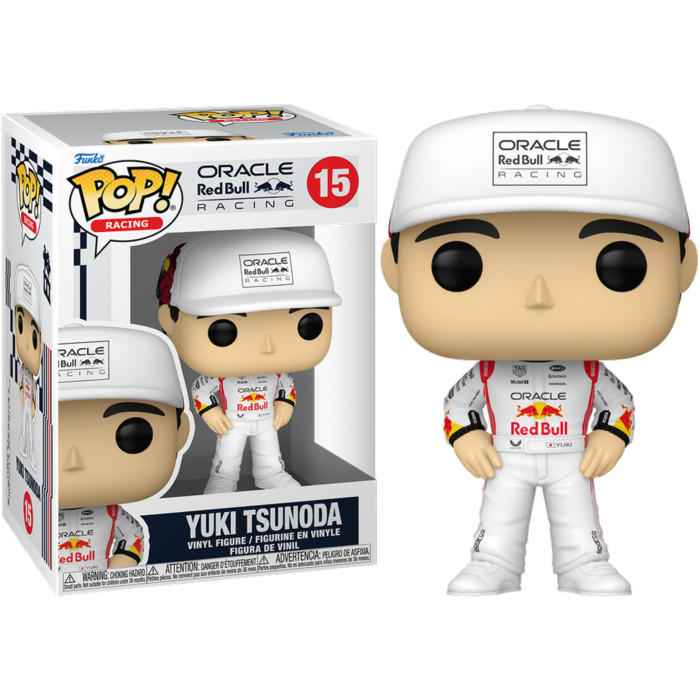 Formula 1 – Yuki Tsunoda (Oracle Red Bull Racing) Pop! Vinyl Figure #15 [OE]
