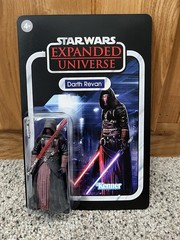 Hasbro Star Wars Darth Revan 30th Anniversary Custom Vintage Collection Card