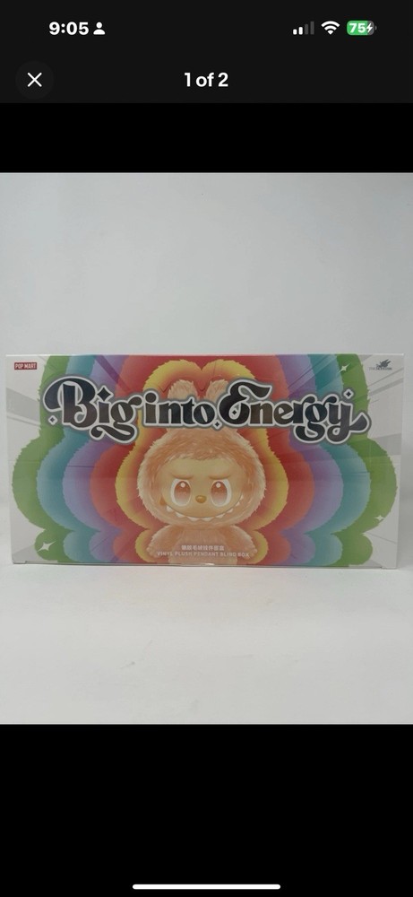 USA-Whole Set Labubu Monsters Big Into Energy V3 100% Authentic Popmart