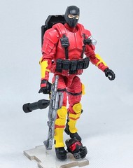 Marauders Task Force 1:18 GI Joe RIOT Eagle Force FIREBALL Action Figure 4in.