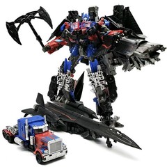 Transforming Robot Action Figure Set 2-in-1 Deformation Toy 7.9″ with Accessorie