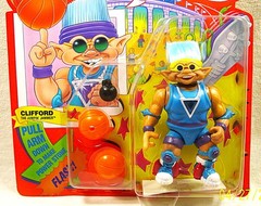 1993 Ace Novelty ☆ Stone Protectors ☆Sport Heroe☆CLIFFORD☆Jumpin’ Jammer☆ Figure