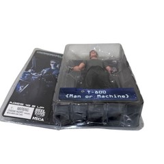 NECA Reel Toys Terminator 2 Judgement Day T-800 Man or Machine Figure 2009 Read