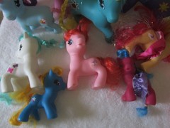 My Little Pony Random Mixed Lot Of 9 Figures Various Generations & Sizes