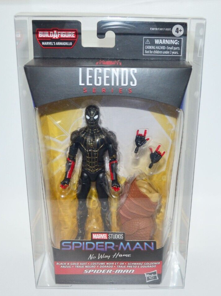 4 Marvel Legends Series Action Figures Clear Plastic Protective Case Display Box