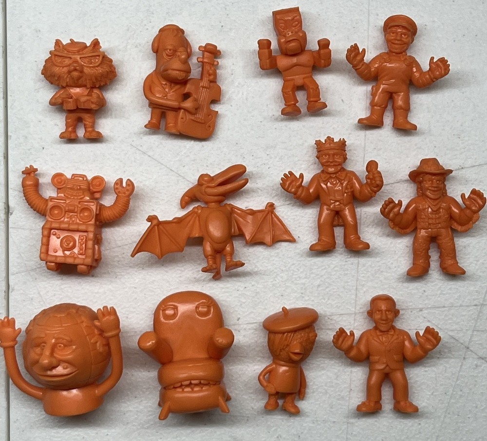 Pee-wee’s playhouse Keshi Surprise Super 7 Figures orange full set of 12, muscle