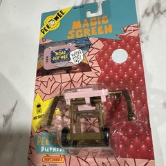1988 Pee Wee Herman’s Playhouse Pet PTERRI 13″ in box & magic screen original