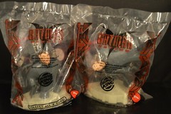 Lot of 2 “BATMAN BEYOND” BURGER KING TOYS action hero NOS Fast Food TV & MOVIE