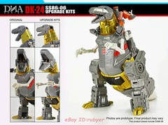 DNA Dk-24 Upgrade Kit SS86-06 For Grimlock and Wheelie Transformation INSTOCK