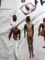 Vintage Action Figure Lot Mego Star Trek Big Jim Wolf Pack GI Joe Maskatron Marx