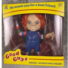 CultureFly Chucky Good Guys 4.5 Inch Vinyl Figure Childs Play Horror Collectible