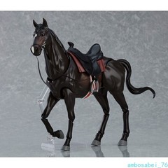 6″ Brown White Poseable Horse Model Set – Action Figures Cosplay Scene Gift Toy