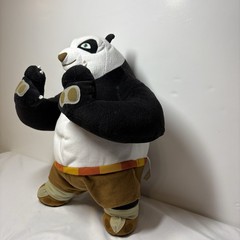 King Fu Panda Talking Po Plush Electronic Wrestling Buddy AA Battery 2010 Tested