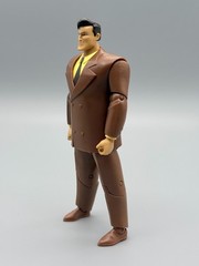 BRUCE WAYNE COMPLETE BAF McFarlane Toys Batman Animated Series Build Figure BTAS