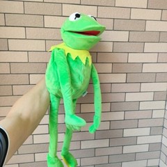 Sesame Street The Muppet Show Kermit Frog Puppets Plush Toy Doll 60cm