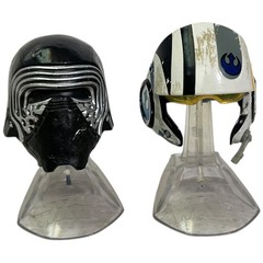 Star Wars Black Series Kylo Ren & Poe Dameron Helmets Hasbro Used