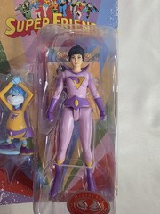 McFarlane DC Retro Super Friends Jayna & Gleek Red Platinum Chase Wonder Twins