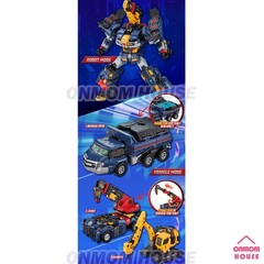 Metal Cardbot W Blaion + NightGriffon + SolidHorn Official 3 Figure Korean Toy