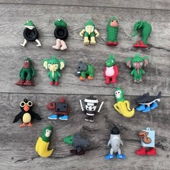 Brain Rot Cartoon Character Mini Figures Set