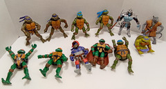 Vintage 2003 TMNT Action Figure Lot Playmates Turtles Shredder 12pc