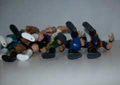 Lot of Vintage 1990s Jakks Pacific Wrestling Action Figures WWF