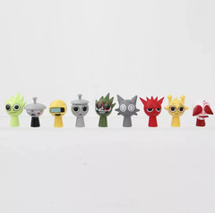 48pcs set Sprunki Model Toy Game Action Figures Toy Birthday Gift NEW