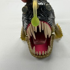 Chap Mei Angler Fish Action Figure Kids Unisex 9 Inch Black Yellow Deep Sea Toy