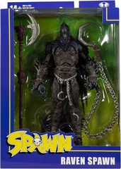 Raven Spawn 7-Inch Action Figure with Accessories – Ultra Articulated Detail