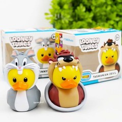 Mini Tubbz Cosplay Duck Lot Looney Tunes Bugs Bunny & Taz Tasmanian Devil New
