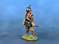 Samurai 40мм. resin model Toy Soldier. Tabletop Miniature