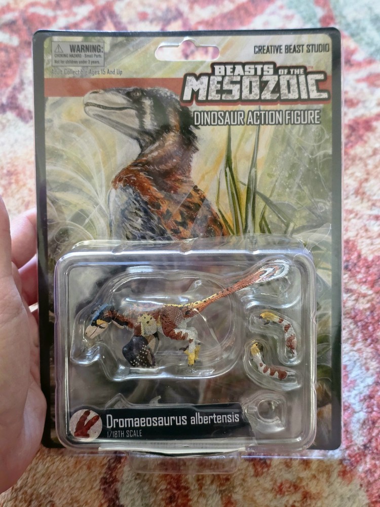 Beasts Of The Mesozoic Dromaeosaurus Albertensis 1/18 Scale