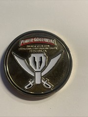 POWER RANGERS Morphicon 2014 Exclusive Challenge Coin Set Of TWO COINS