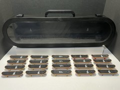 Tech Deck • Wall Display Carry Case & Lot of 20 Fingerboard Skateboards