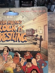 Hulk Hogans Rock’n’ Wrestling Collectable Eraser 1985 Figure Vintage WWF WWE