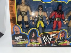 WWF Championship Title Belt Series 4-Pack Action Figures Set NIB