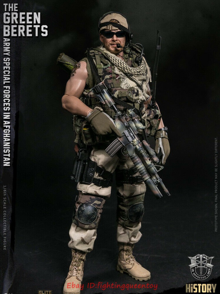 DAMTOYS WF2018 ”THE GREEN BERETS” ARMY SPECIAL FORCES IN AFGHANISTAN 1/6 Figure
