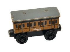 Vtg FIRST EDITION ANNIE Staples Wood Thomas & Friends Wooden Railway Train RARE