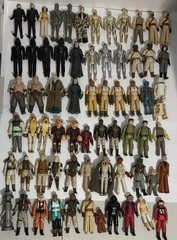 Vintage Star Wars Action Figure Lot of 67 Kenner LOOSE Pre Owned As Is