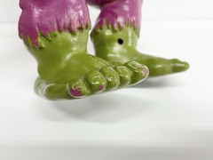 VTG 1978 Incredible Hulk Rage Cage rubber action figure Fun Stuf 12 Inches RARE!