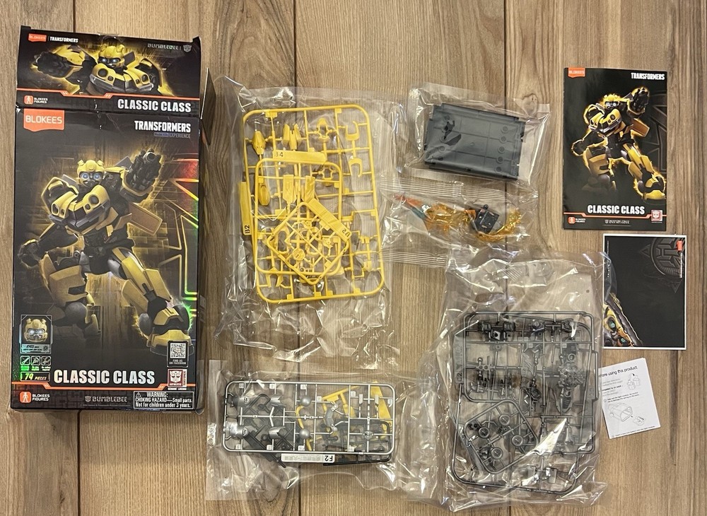 Blokees Classic Class DOTM Transformers Bumblebee Model Kit Action Figure NEW