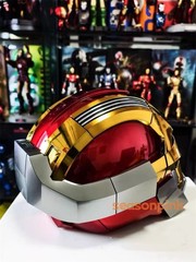 Iron Man MK17 Heart breaker Helmet 1/1 Wearable English Voice-controll Mask Toy