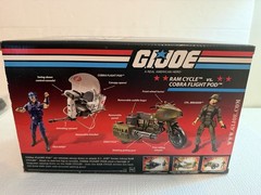 GI Joe 25th Ram Cycle Cobra Flight Pod Vehicles Tele-Viper Cpl. Breaker Read